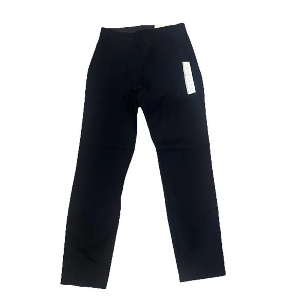 A New Day High Rise Skinny Ankle Side Zip Black Pull On Pants New Size 2 R - Picture 4 of 14